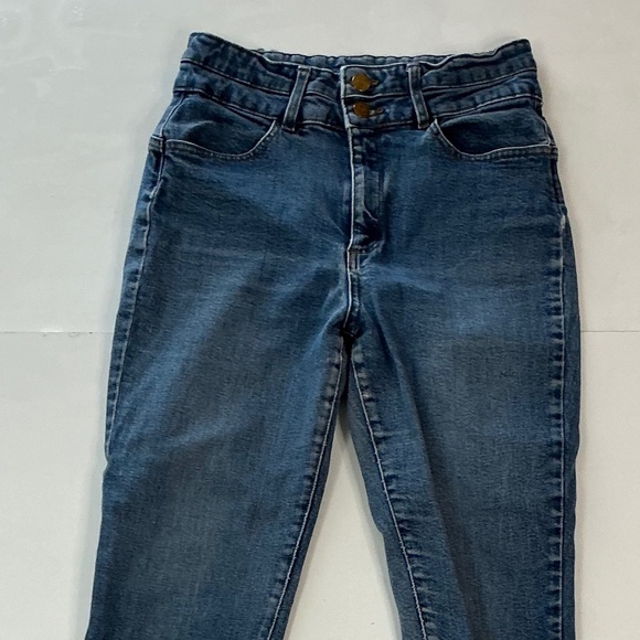 NAF NAF Pants - NAF NAF unique women's jeans double button high waisted women’s size 4